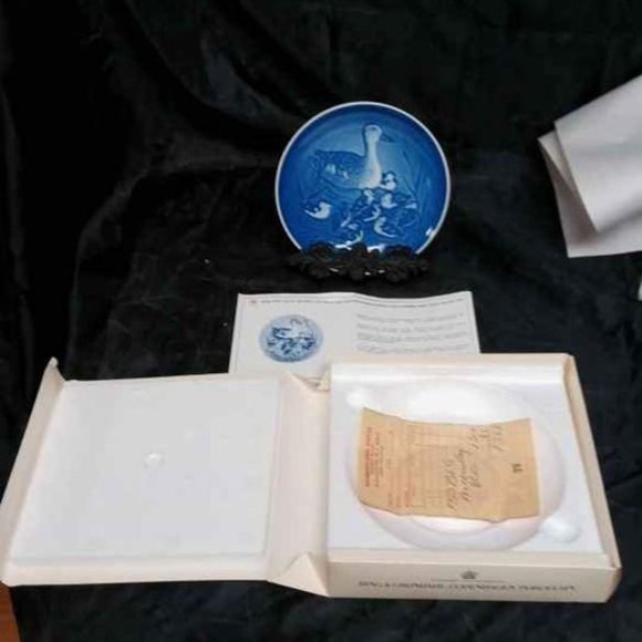 VINTAGE B&G BING & GRONDAHL COPENHAGEN PORCELAIN MOTHER'S DAY 1973. - Picture 2 of 7